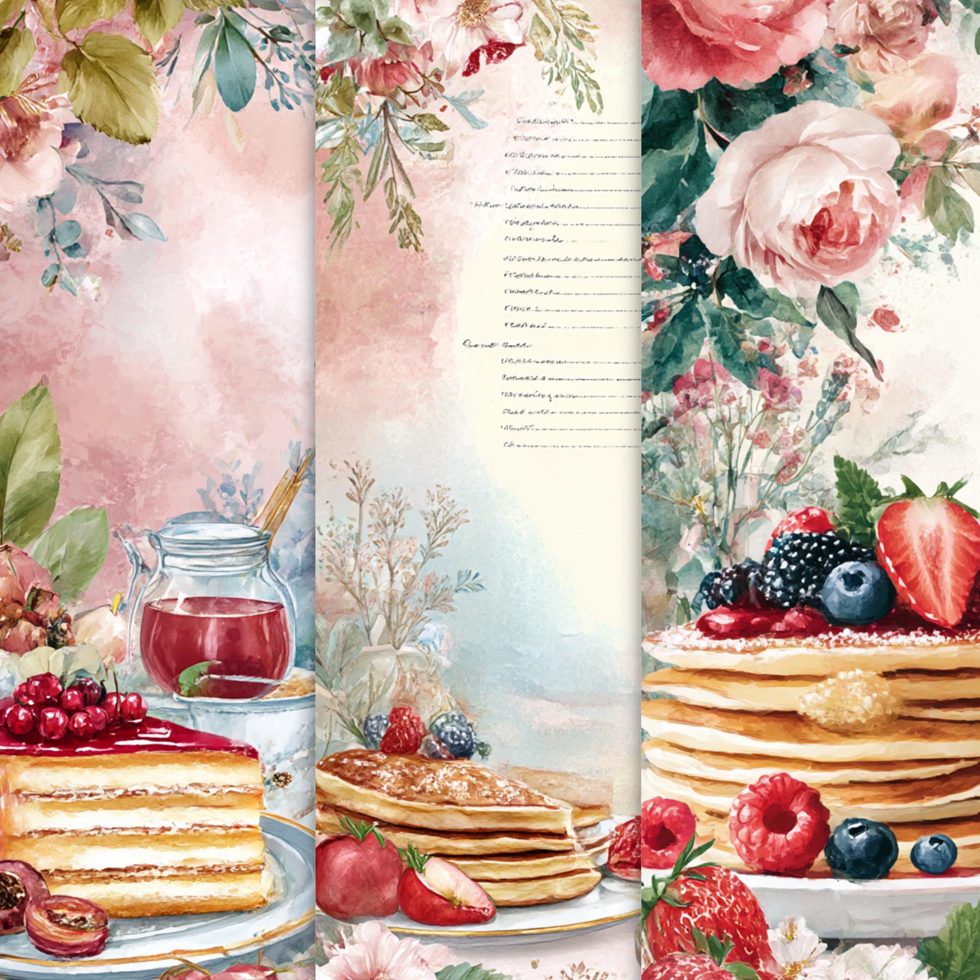 Food Notes Printable Recipe Journal Pages: Cooking Notes & Meal Planning (digital ...