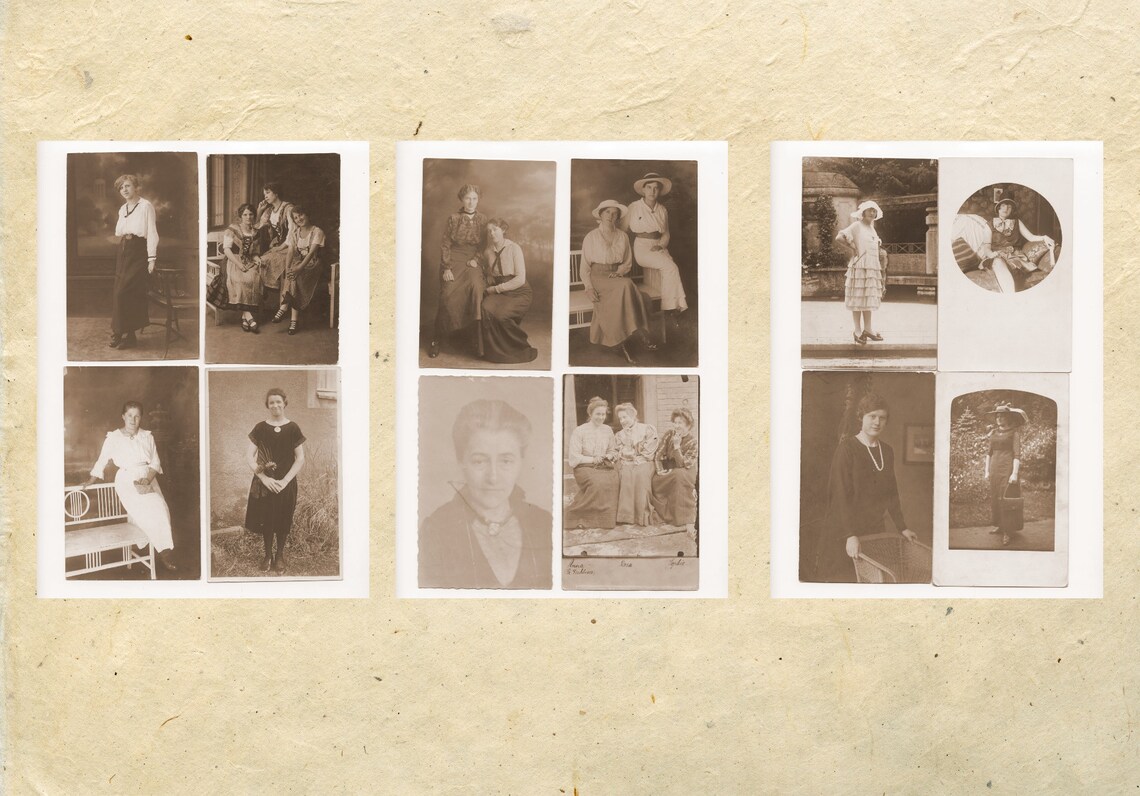 Printable Vintage Postcards Vintage Ephemera Digital - Etsy
