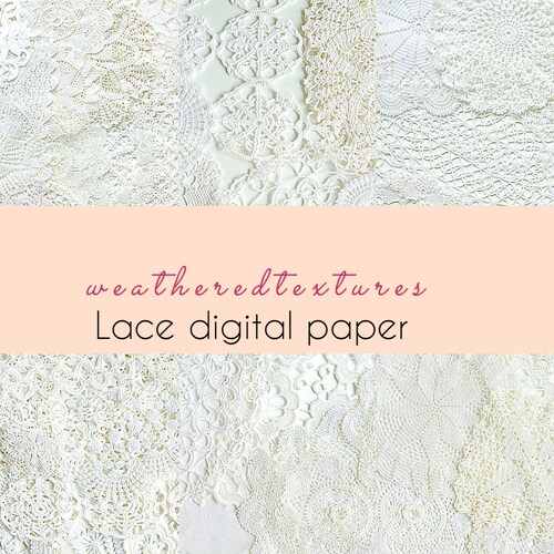 Antique Lace Printable Digital Download Junk Journal | Etsy