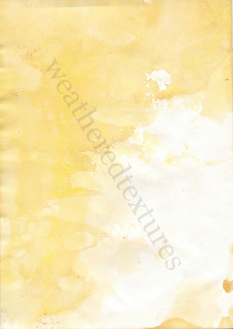 May include: A textured, yellowed paper background with a faded white watermark. The watermark reads "weathered textures".