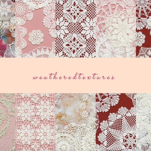 Spitze digital, bedruckbares Kit, druckbares Spitzenpapier, Boho Papier Kit, Junk Journal Kit, Collage Kit, Printable Kit, Digital Kit, Spitzenpapier