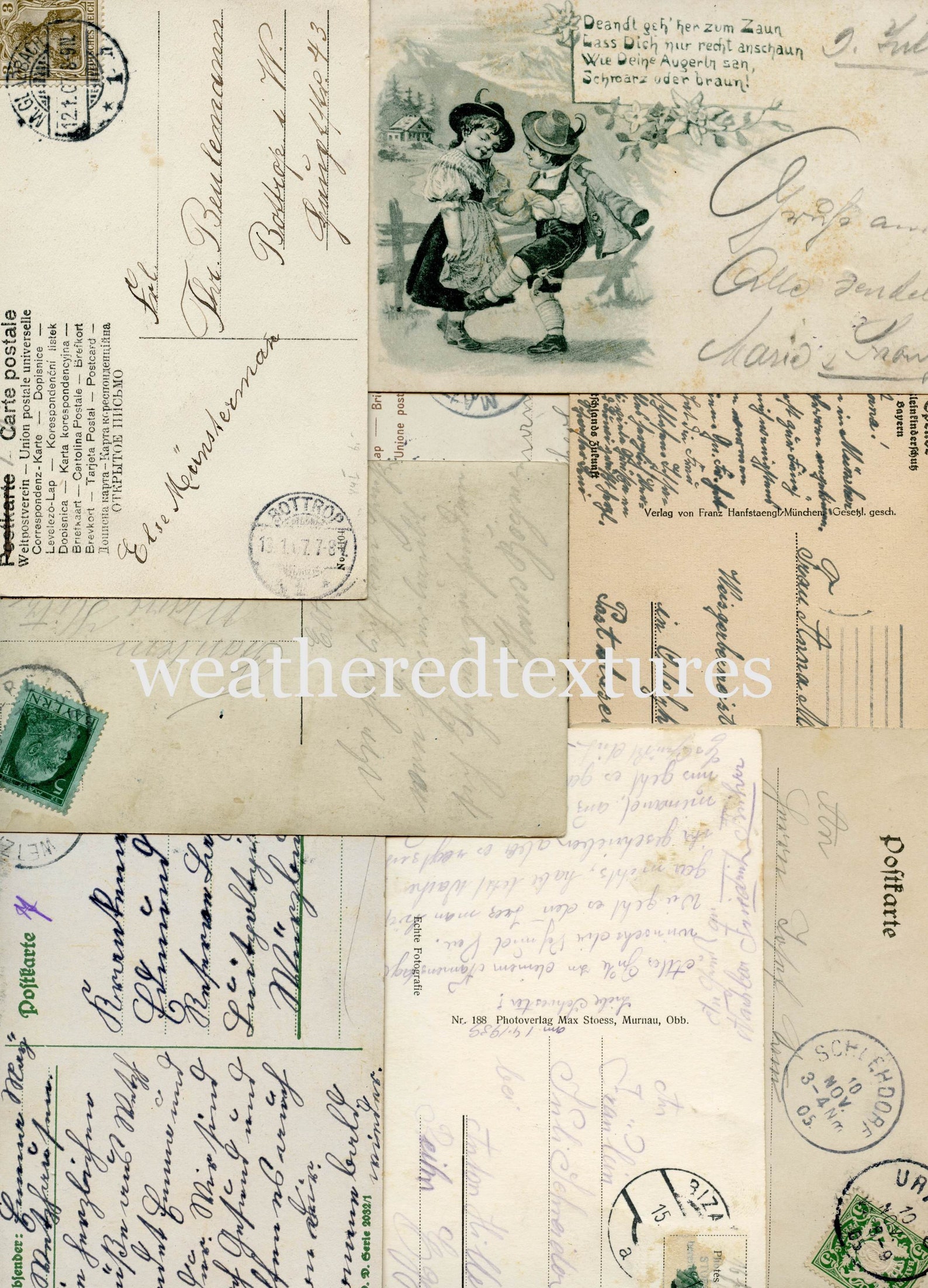 Old Postcards Printable Instant Download Vintage Post Card - Etsy