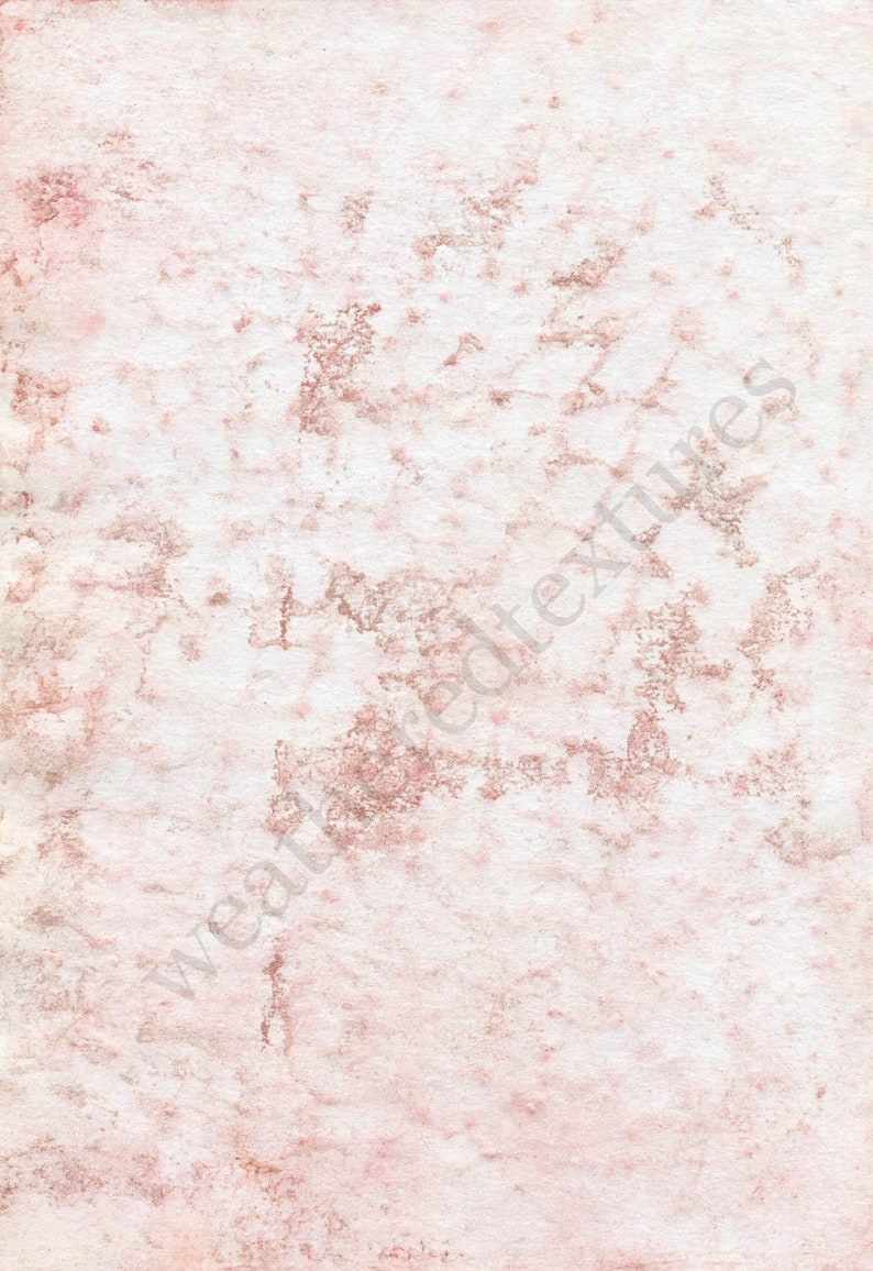 Watercolor Paper Set Peach Color Paper Mixed Media Art Etsy