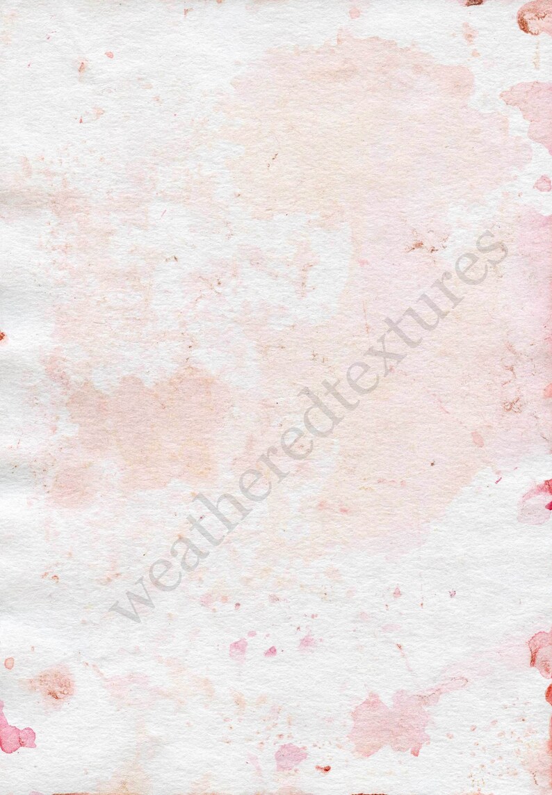 Watercolor Paper Set Peach color paper Mixed media art Etsy