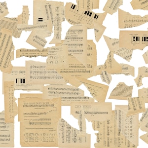 Clipart di carta per appunti vintage Carta per appunti strappata 55 file PNG trasparenti Vecchia carta per appunti