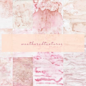 Carta digitale, Scrapbook Papers, Sfondo digitale, Set di carte ad acquerello, Carte a colori Pesca, Mixed media artCarte digitali dipinte a mano