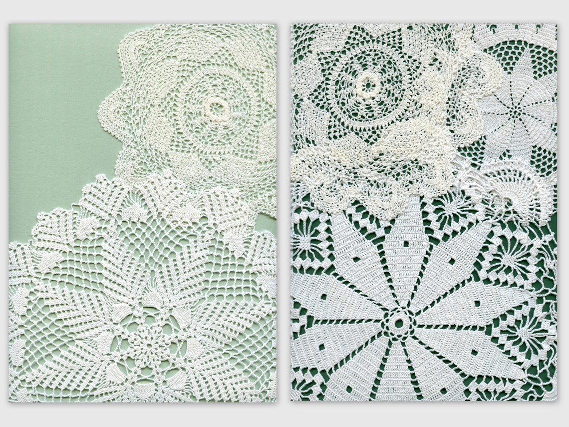 Lace Digital Printable Kit Printable Lace Paper Boho Paper | Etsy