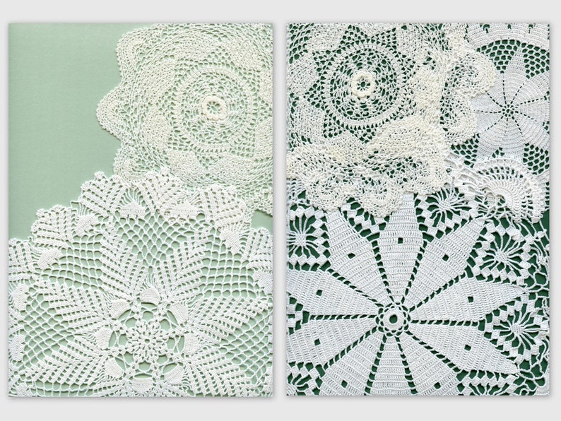 Lace Digital Printable Kit Printable Lace Paper Boho Paper | Etsy