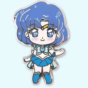 Mercury Chibi Enamel Pin