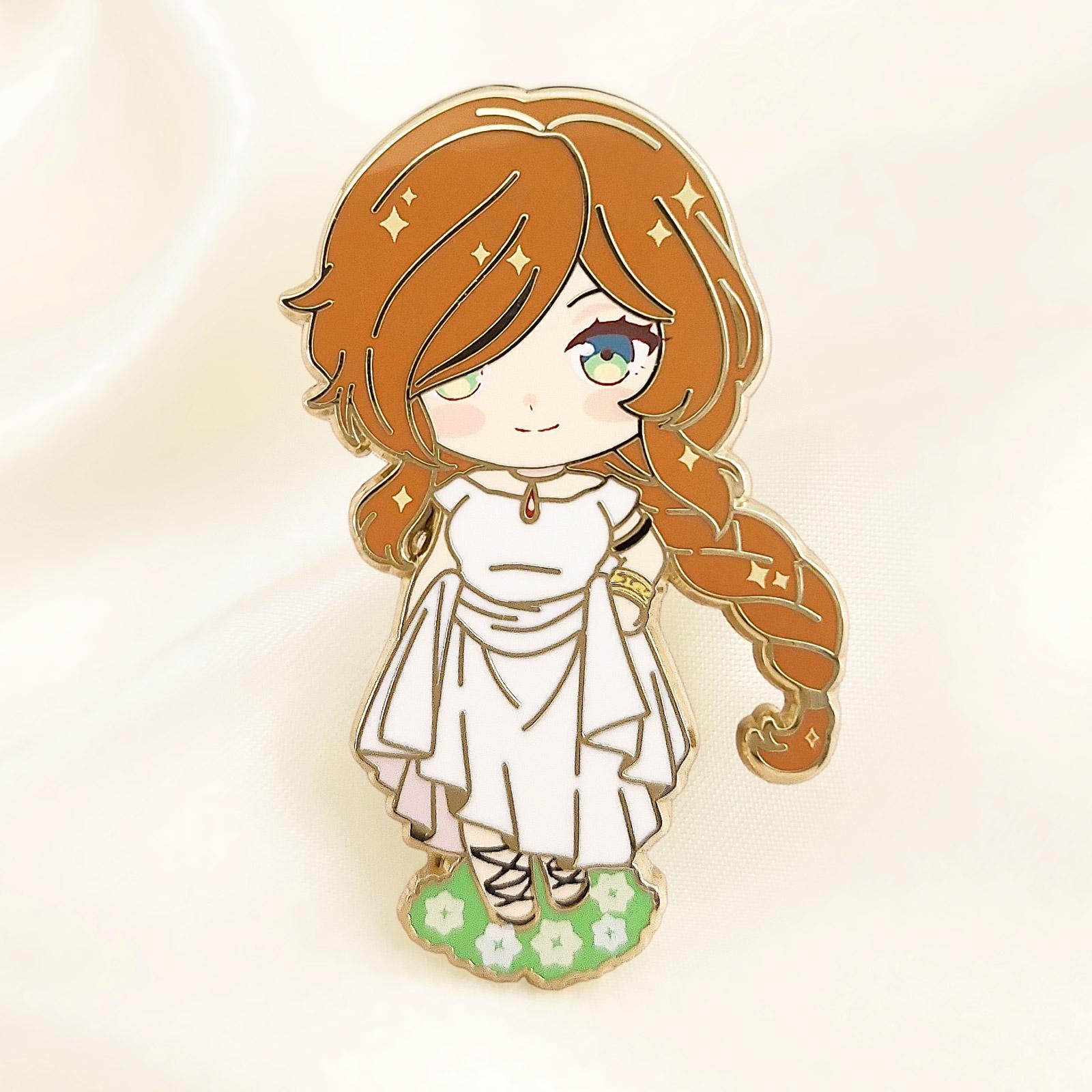 Chibi Enamel Pin Examples Flamme Chibi Enamel Pin - Etsy