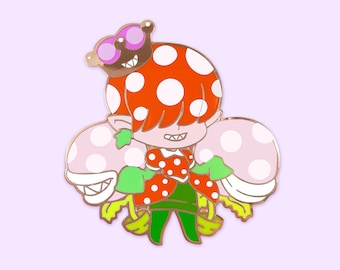 Pirahnette Enamel Pin