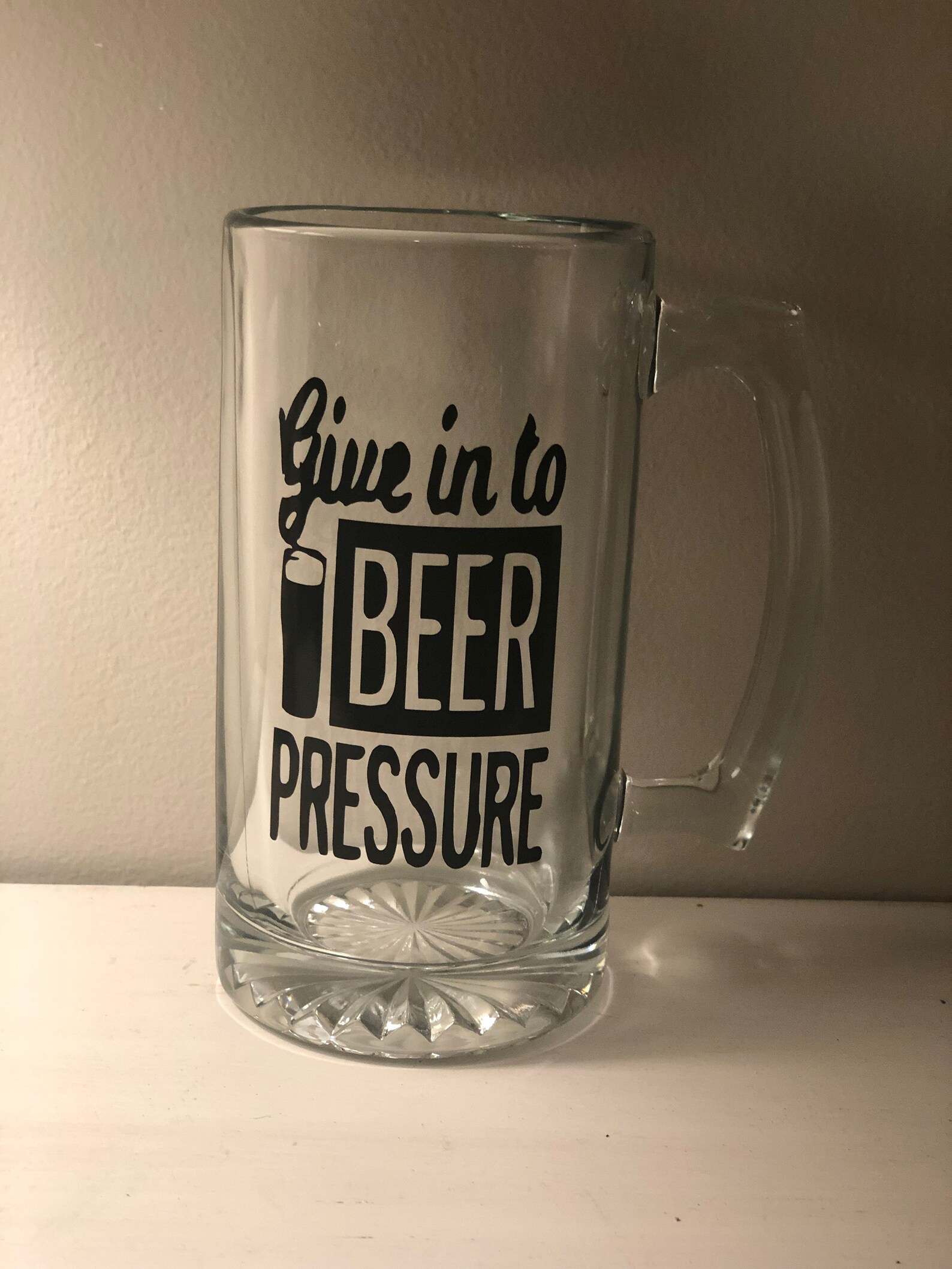 Custom Beer Mug Etsy