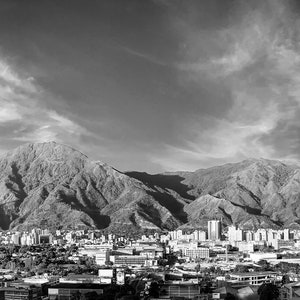 Ávila y Caracas en blanco y negro