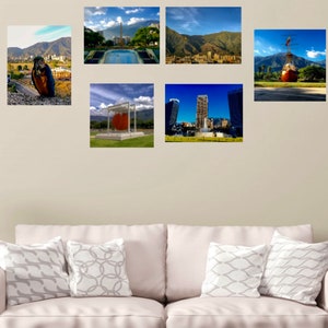 Caracas colors gallery wall