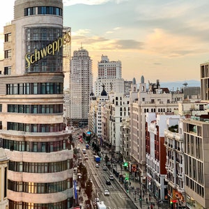 Gran Vía and Madrid