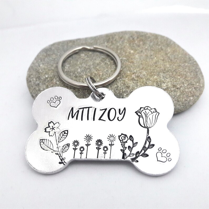 Personalized Dog Tag Collar Name Tag Dog ID Tag Custom Dog Etsy