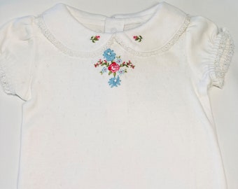 Cotton Blossoms Baby Romper - Baby Onesie