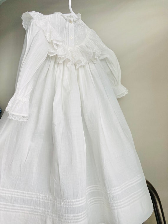 Due Firme - Baby Girl White Guipure Lace Baptism Gown main image 1