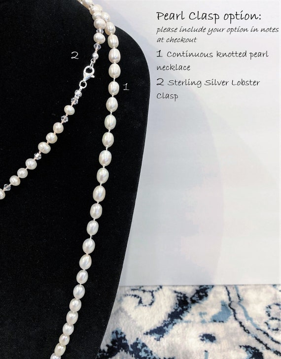 Silk cord necklace with sterling silver clasp deals