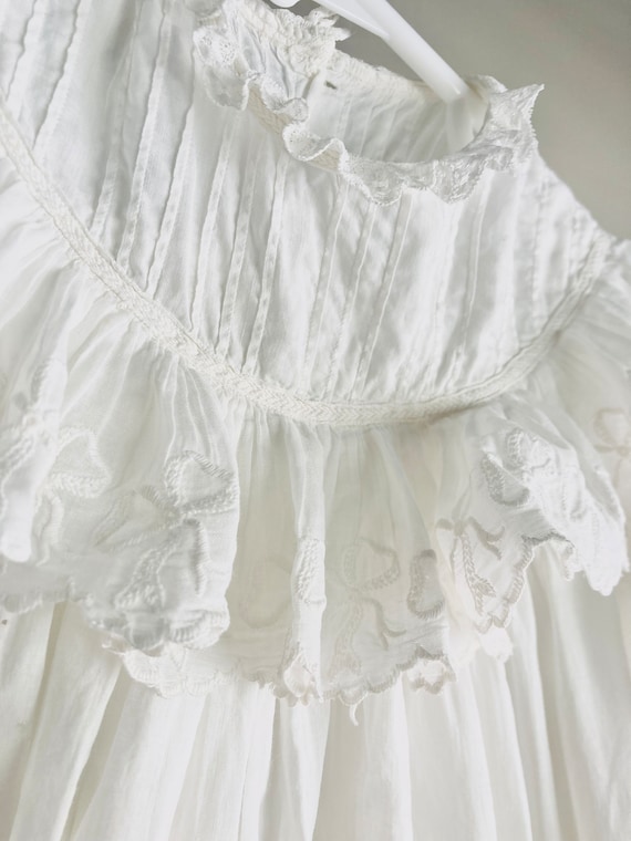 Due Firme - Baby Girl White Guipure Lace Baptism Gown main image 0