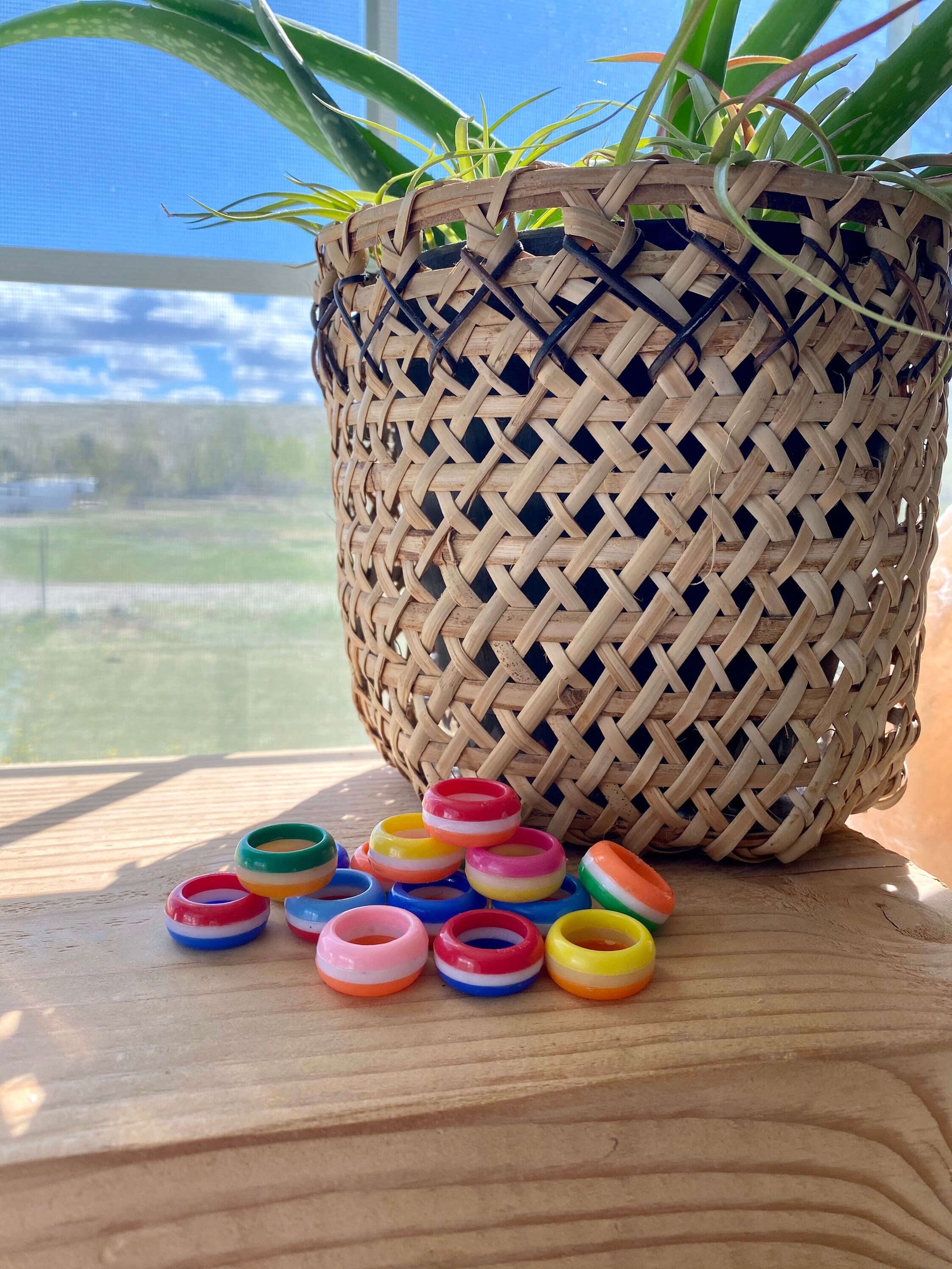 3pcs. Vintage Gumball Prize Rings. Fun Mix of Toy Rings From the 1970s