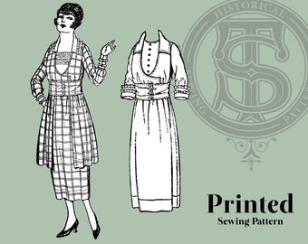 Viola 1910s Dress 36 Bust PDF Reproduction Sewing | Etsy