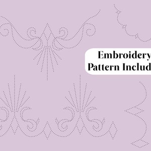 Zola - 1920s Blouse 36" Bust PDF Reproduction Sewing Pattern image 3