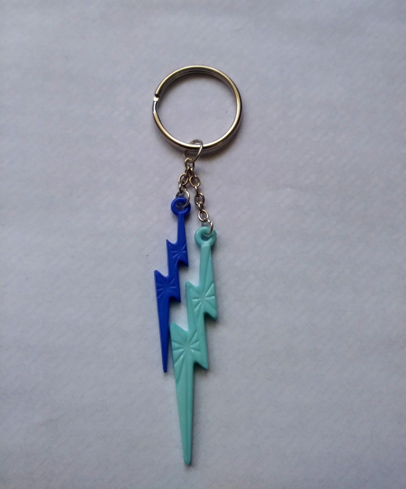 Key ringlightning bolt keyringflash lightning key ringharry Etsy