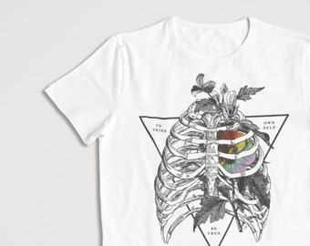 Queer Shirt Lesbian Shirt Bisexual Nonbinary Activist Shirt Inclusion Shirt Subtle Pride Shirt Pride Ally Shirt Transgender Love Wins Shirt