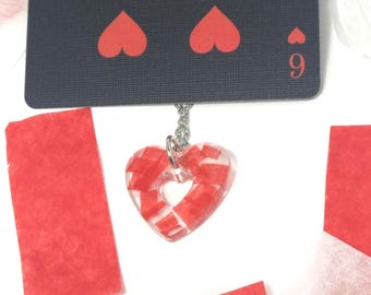 Hollow Heart Necklace|Jackson Wang Magic Man 2 Tour Concert Confetti|Jacky|Memory Piece