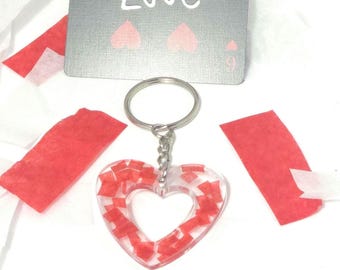 Hollow Heart Keychain|Jackson Wang|Magic Man 2|Concert Confetti|Memory|Team Wang