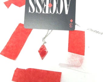 Diamond Necklace|Jackson Wang Magic Man 2 Tour Concert Confetti|Jacky|Memory Piece