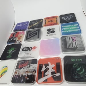 Kpop Album Tile|Magnet|Resin|