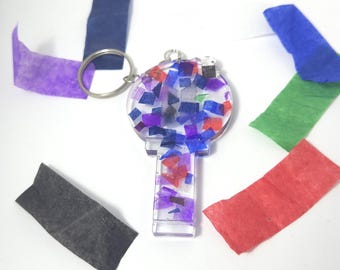 New Army Bomb keychain|Arir@ng|Concert Confetti|Resin