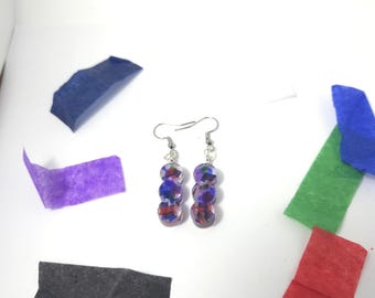 Arirang Dangle Earrings|Concert confetti|Memory piece|Bangt@n