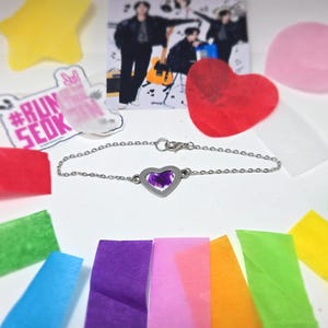 Jin Heart Bracelet|Bangtan|runseokjineptour|army|Concert Confetti