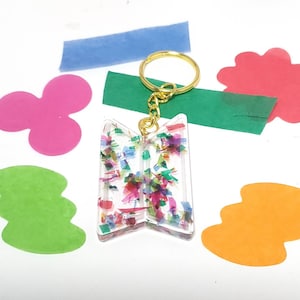 BTS Logo keychain|BTS|Permission To Dance SEOUL 2022|Confetti|Resin