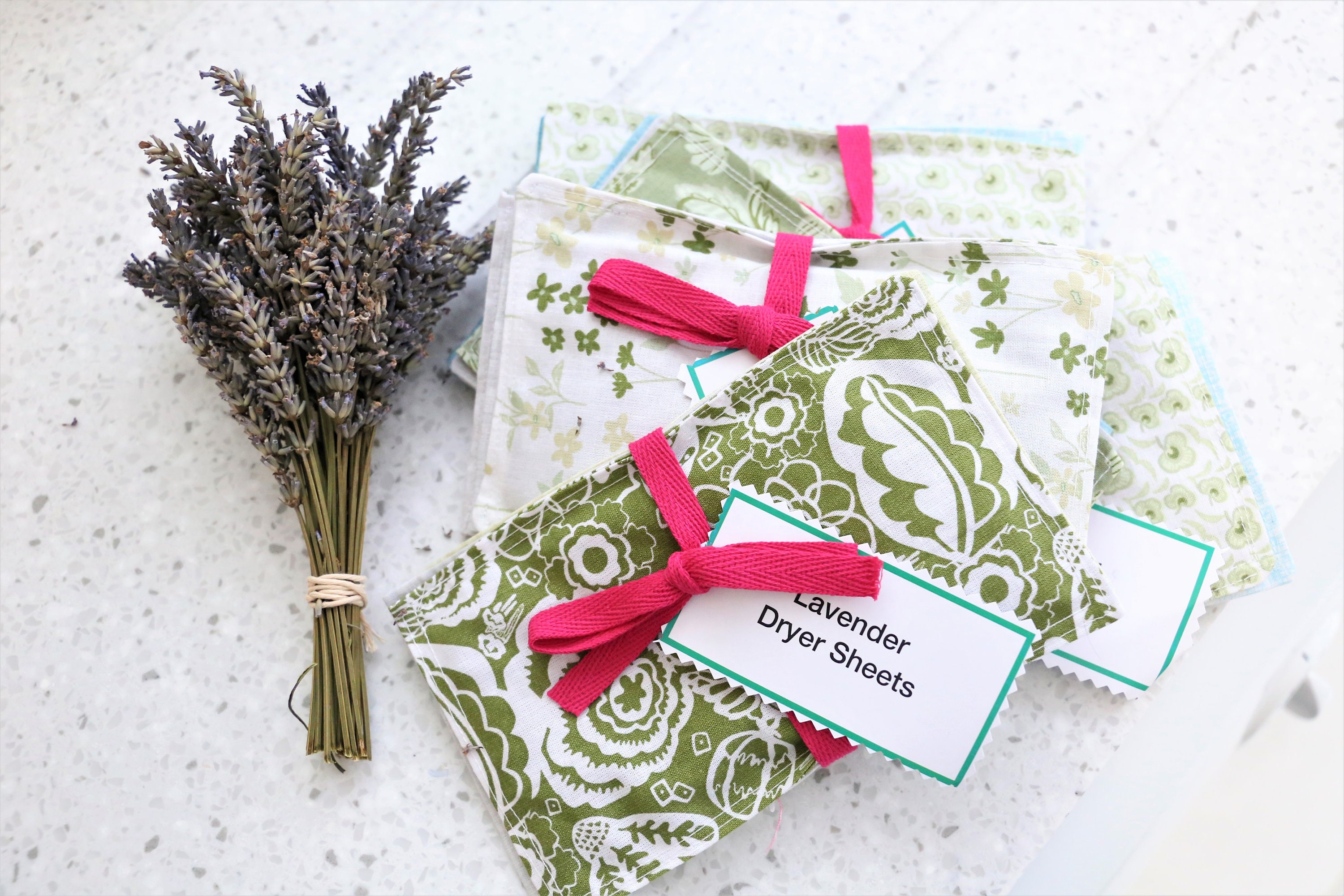 Lavender Dryer Sheets Tumble Drier Sheets Lavender Sachets Etsy