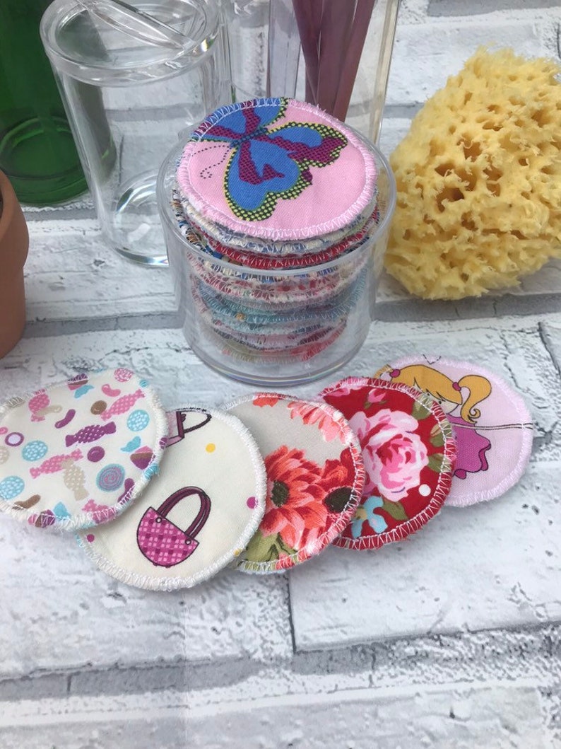 Reusable Face Wipes Makeup Wipes Eye Make up Remover Pads Etsy UK