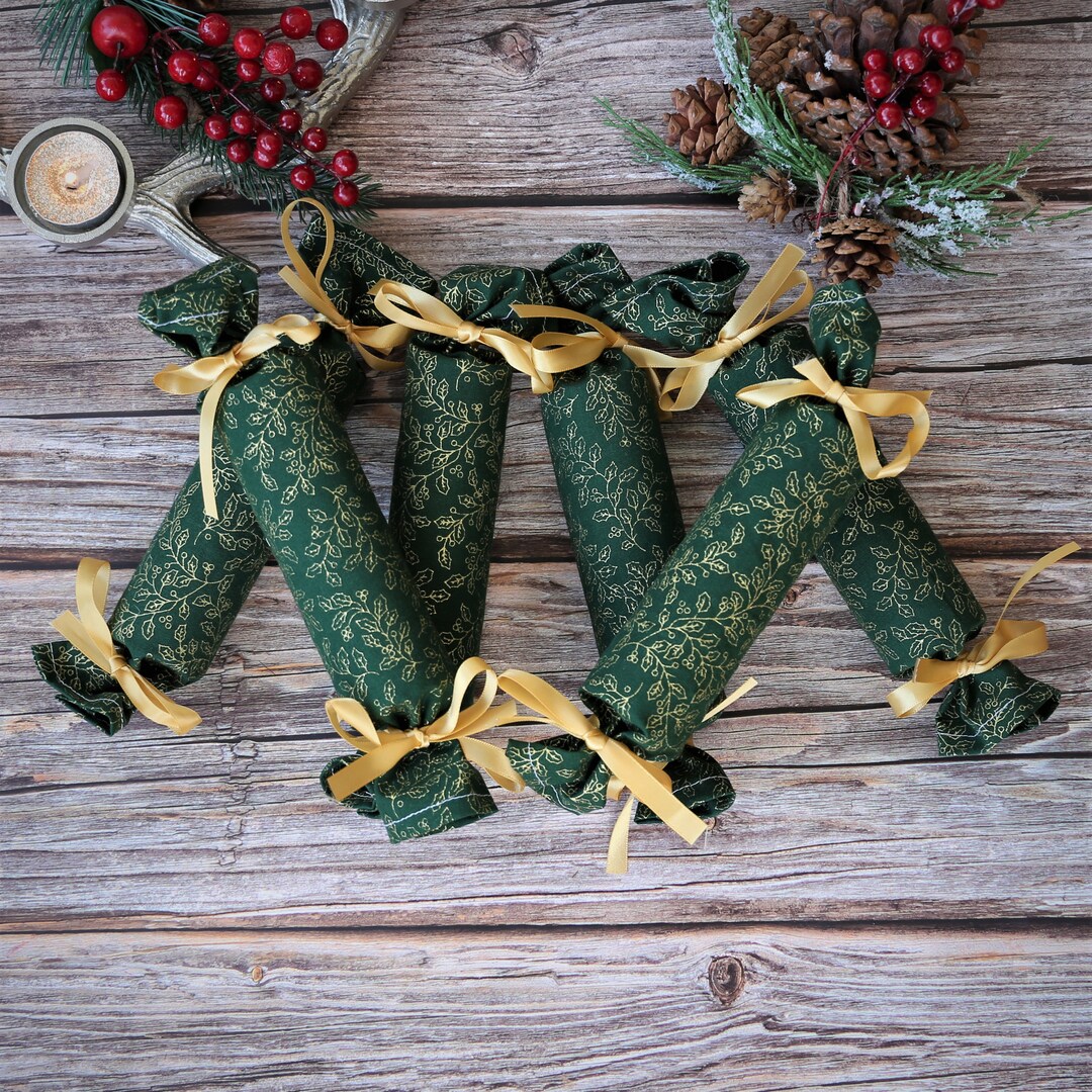 Christmas Cracker Reusable Fabric Crackers Eco Friendly Etsy UK
