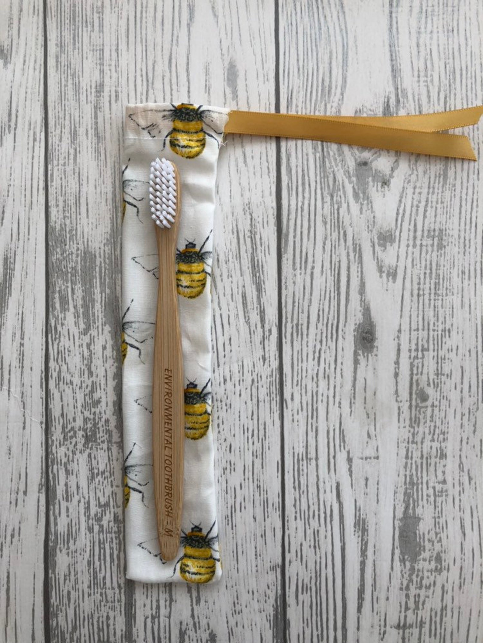 Toothbrush Pouch Bamboo Toothbrush Toothbrush Bag Zero Etsy