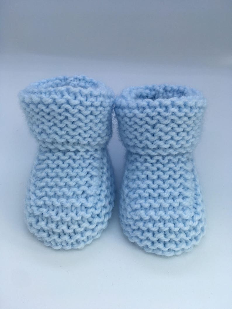 Baby Booties Newborn Baby Shoes Knitted Socks Baby Shower Etsy