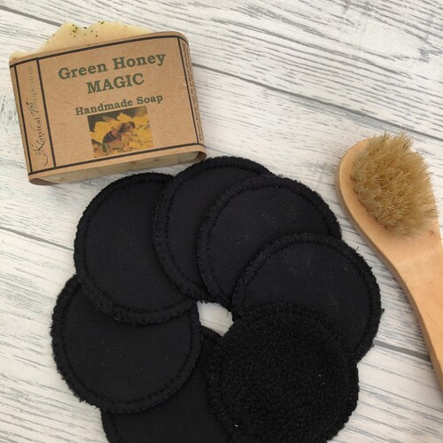 Zero Waste Makeup Remover Pad Organic Bamboo Facial Rounds Etsy