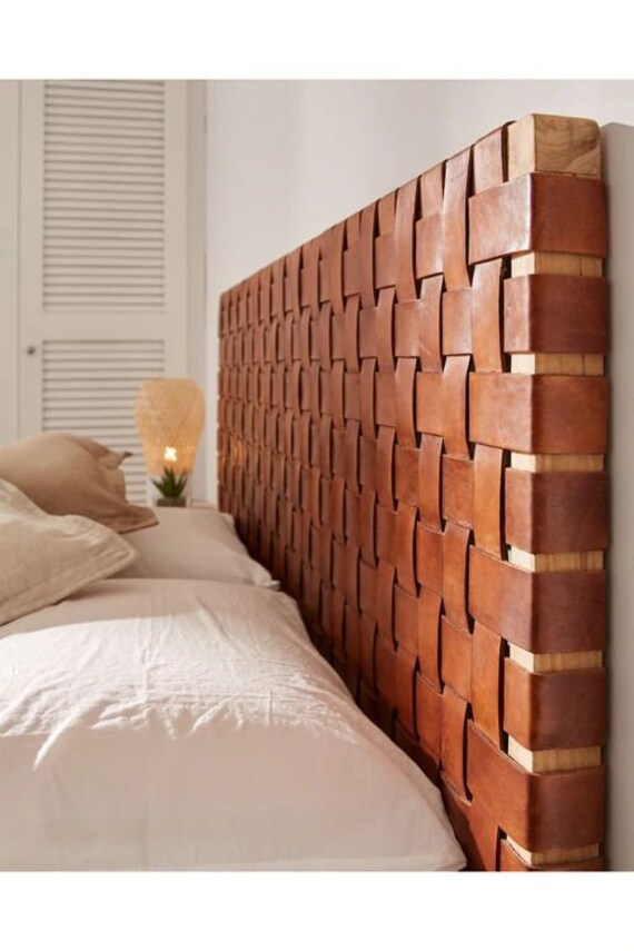 Woven cheap headboard queen