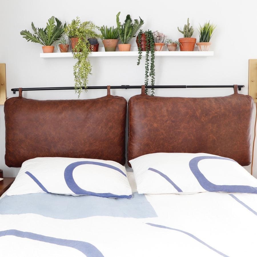 bed headrest cushion