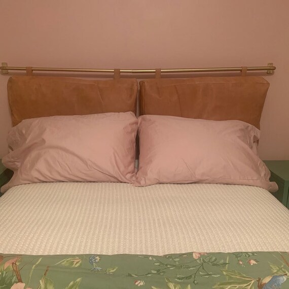 Floating Wall Mounted Headboards Leather Headboard Cushion