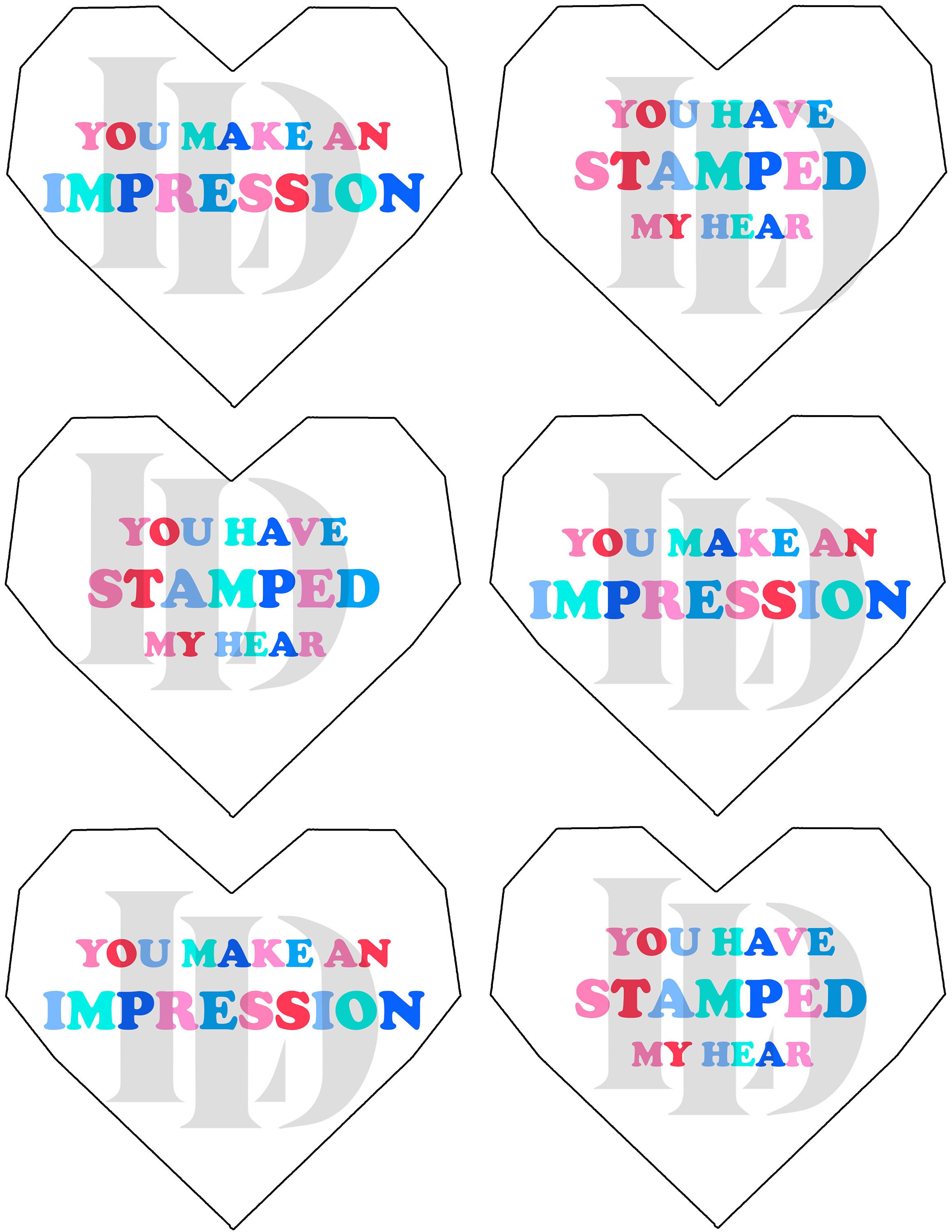 Kid's Valentine's Day Cards | Etsy