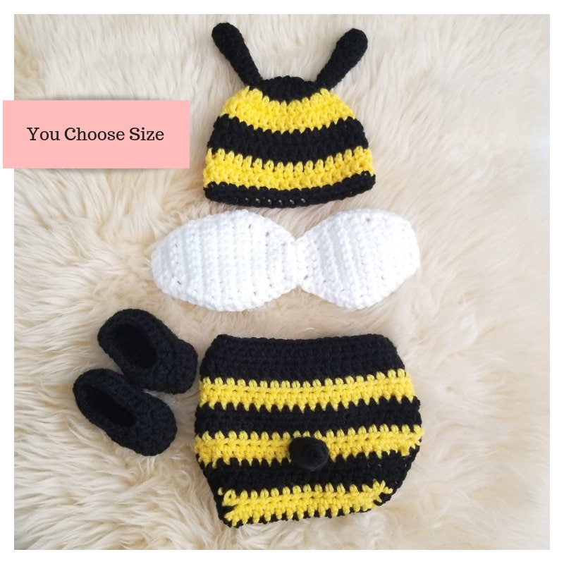 Newborn bee costume Clearance