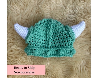BABY VIKING HAT , Viking Helmet , Viking Clothing , Baby Boy Halloween Costume