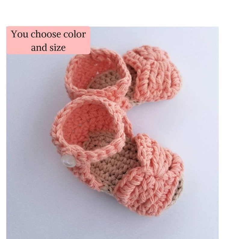 CROCHET BABY SANDALS Soft Sole Baby Shoes Soft Sole Baby | Etsy